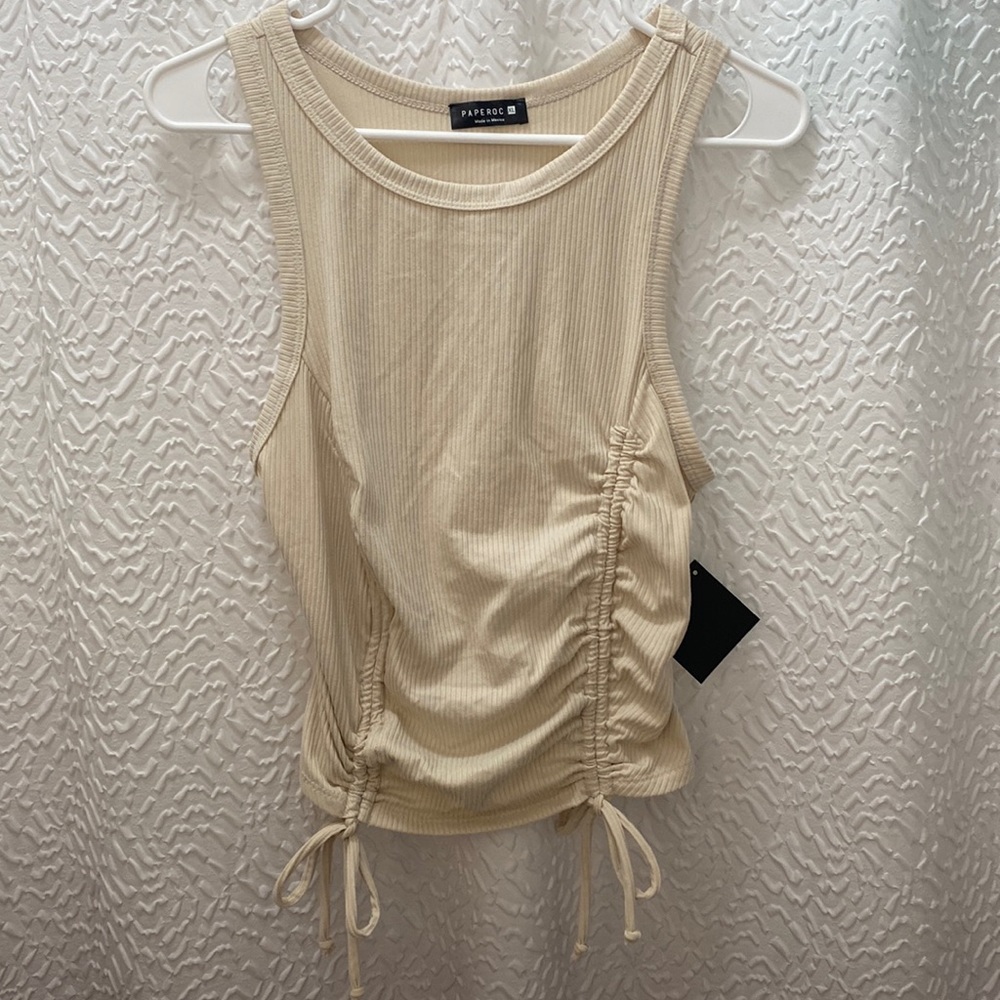 Paperoc Ruched Tank Top